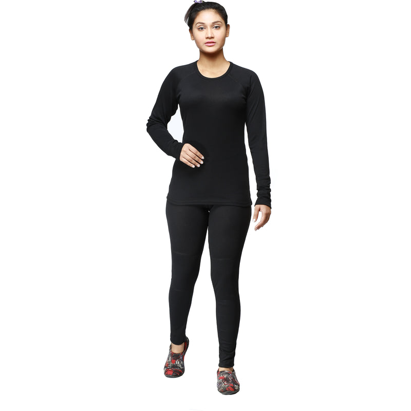 2 Sets Womens Thermal Underwear Set Long John Fleece Lined Top Bottom Base  Layer, Black+christmas, Small : : Clothing, Shoes & Accessories